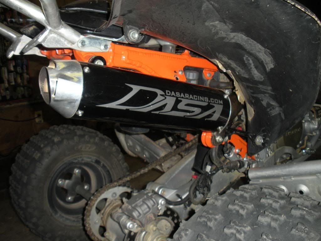 finally got the DASA installed Honda TRX 450R